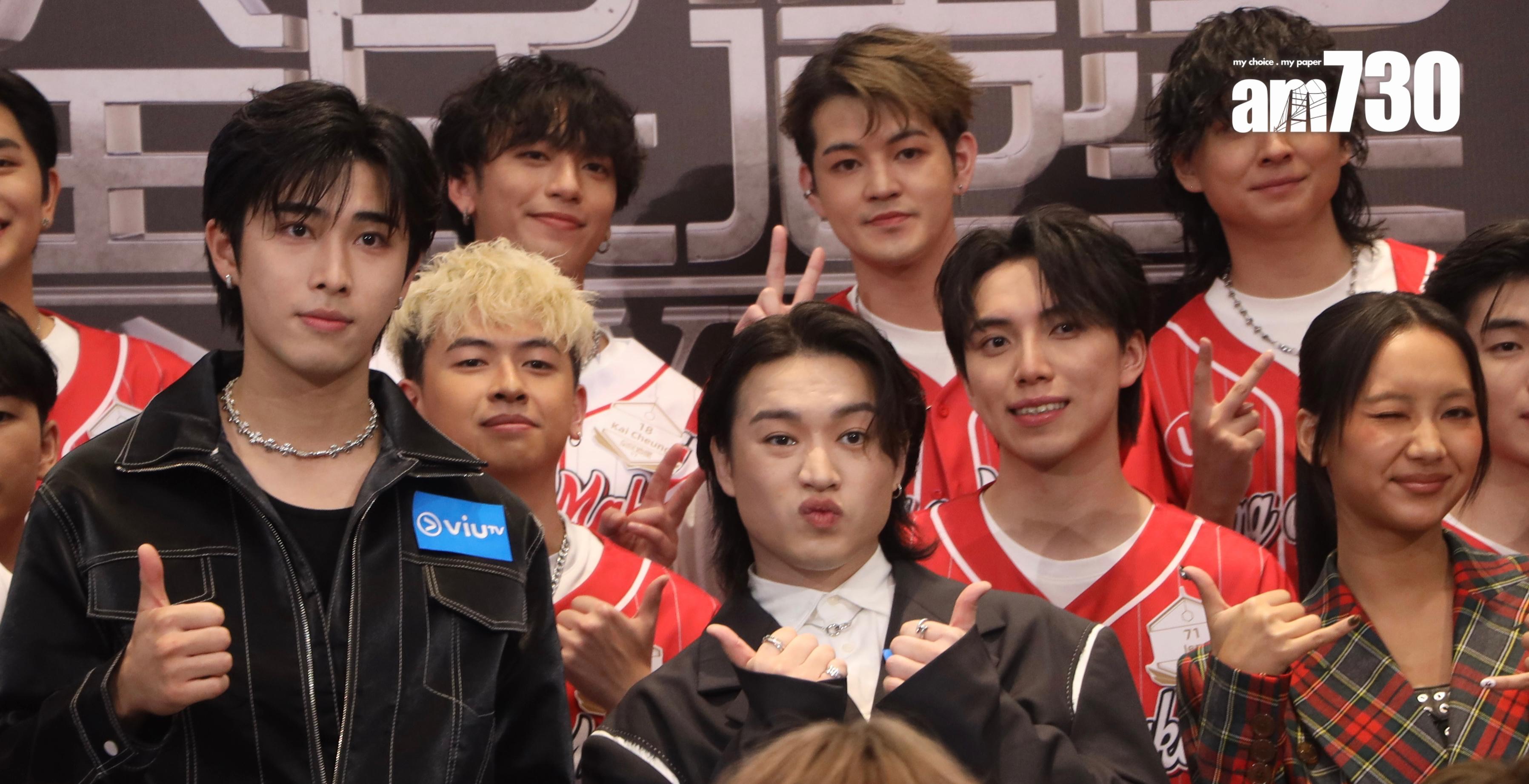 Jer出席《造星6》記者會。(娛樂組攝)