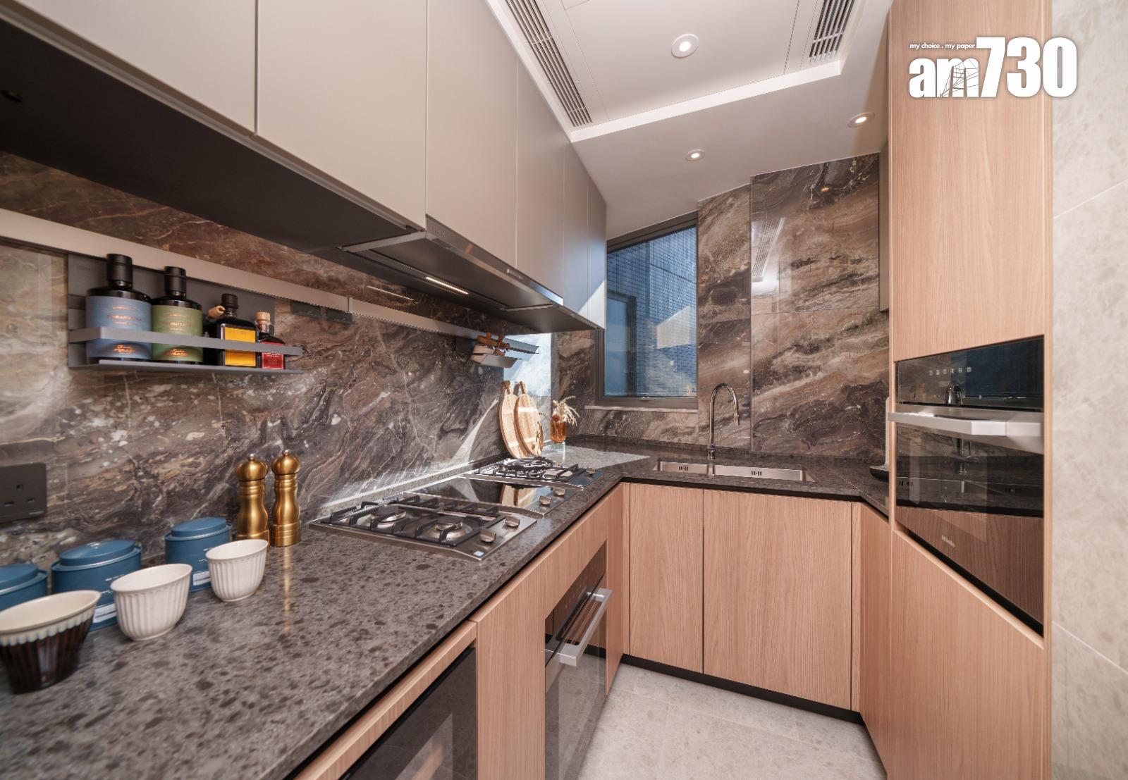 瑜一.天海示範單位|957呎三房戶連傢俬 自然綠境主題 (多圖)|何文田新盤