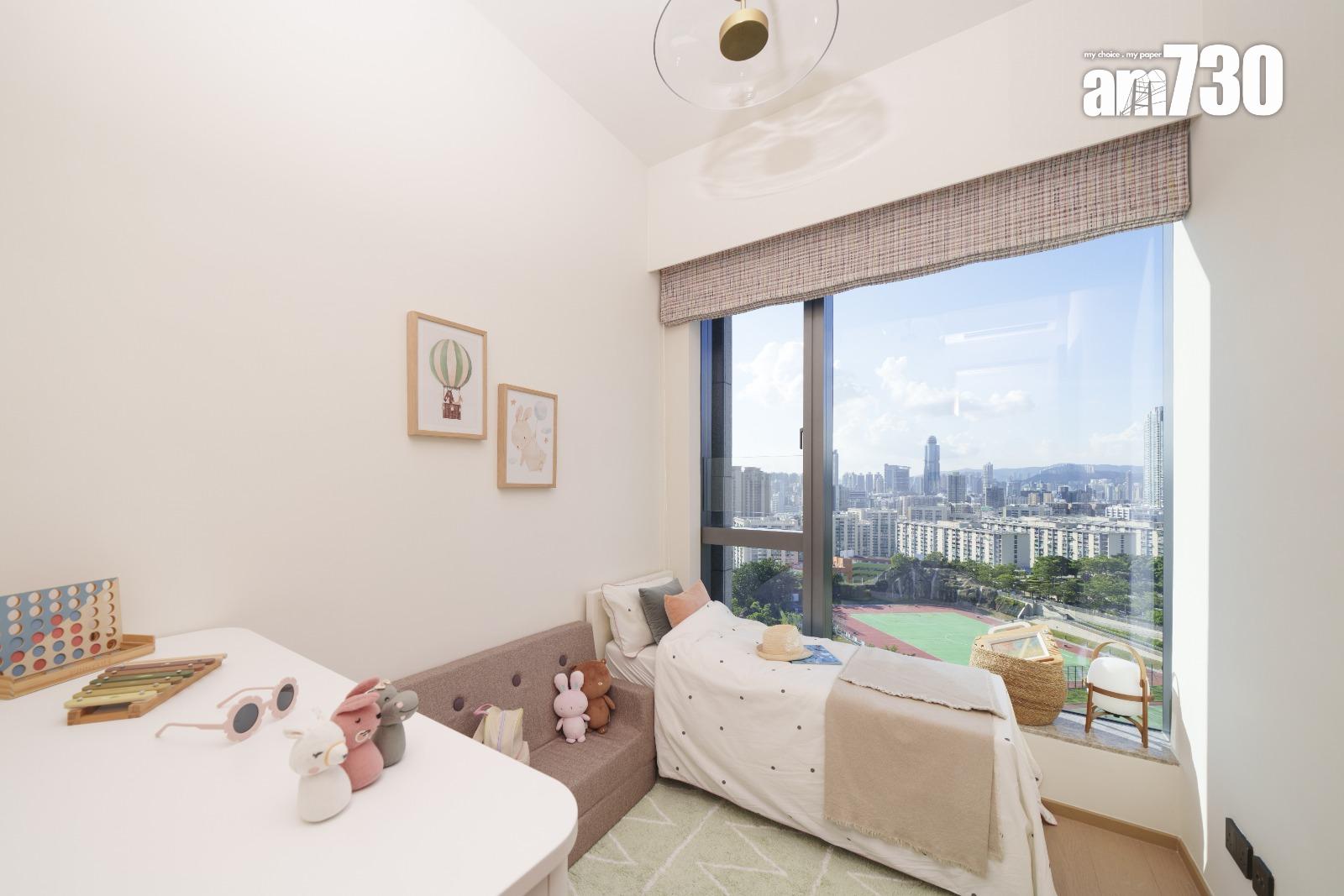 瑜一.天海示範單位|957呎三房戶連傢俬 自然綠境主題 (多圖)|何文田新盤