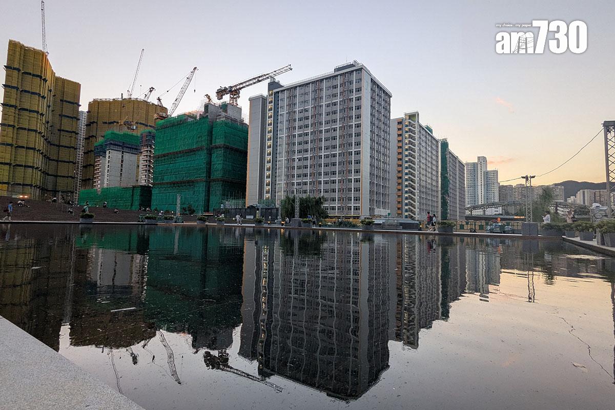 啟德簡約公屋興建工程進行得如火如荼。(資料圖片)