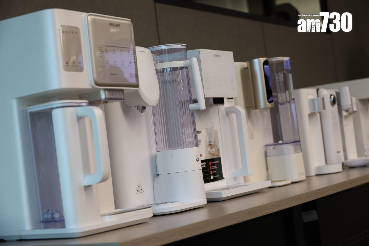 8款樣本製作熱水時的平均加熱效率介乎85.6%至91.9%,整體表現不俗。(鍾式明攝)