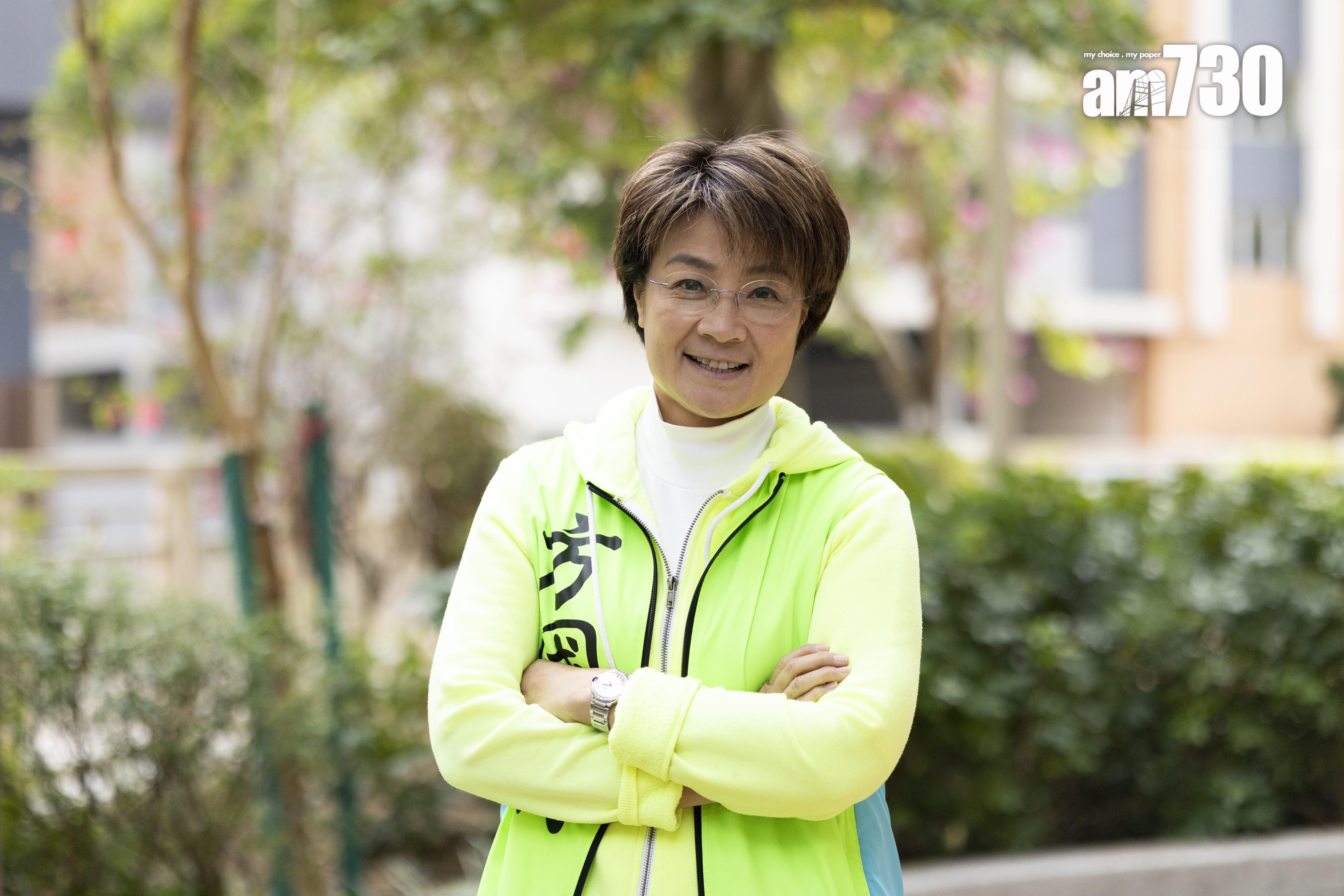 方國珊六度參選終於圓夢,贏得立法會席位(蘇文傑攝)