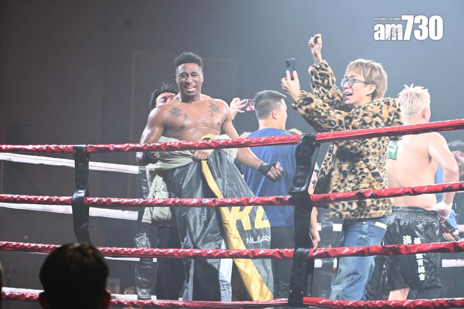 Black Joe勝出之後,心情激動。(娛樂組攝)