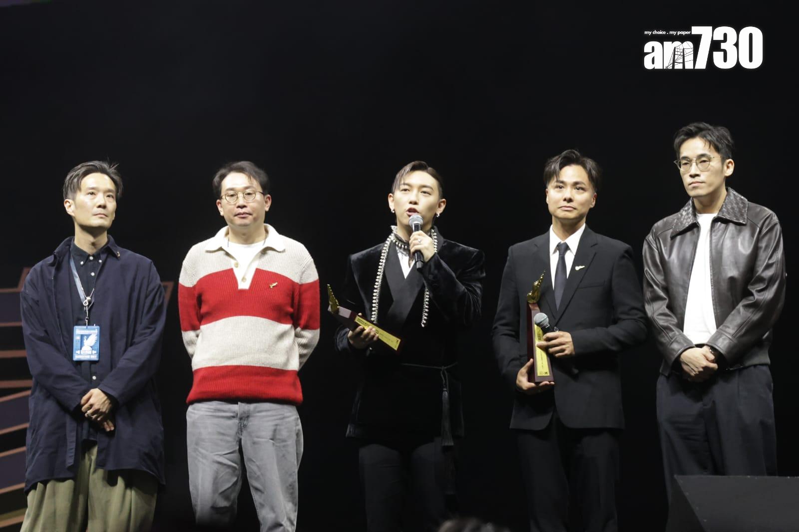 MC憑《Sweet & Sour》奪「叱咤樂壇至尊唱片大獎」。(吳康琦攝)