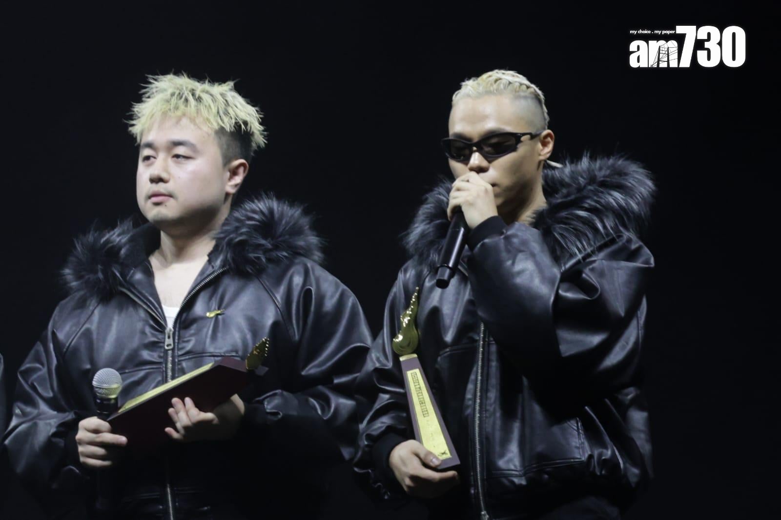 湯令山憑《用背脊唱情歌》首奪至尊歌曲。 (吳康琦攝)