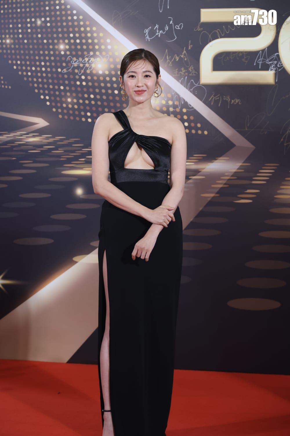 萬千星輝頒獎禮2025|44歲陳自瑤露南半球,Yoyo表示是尊重場合。(林俊源攝)