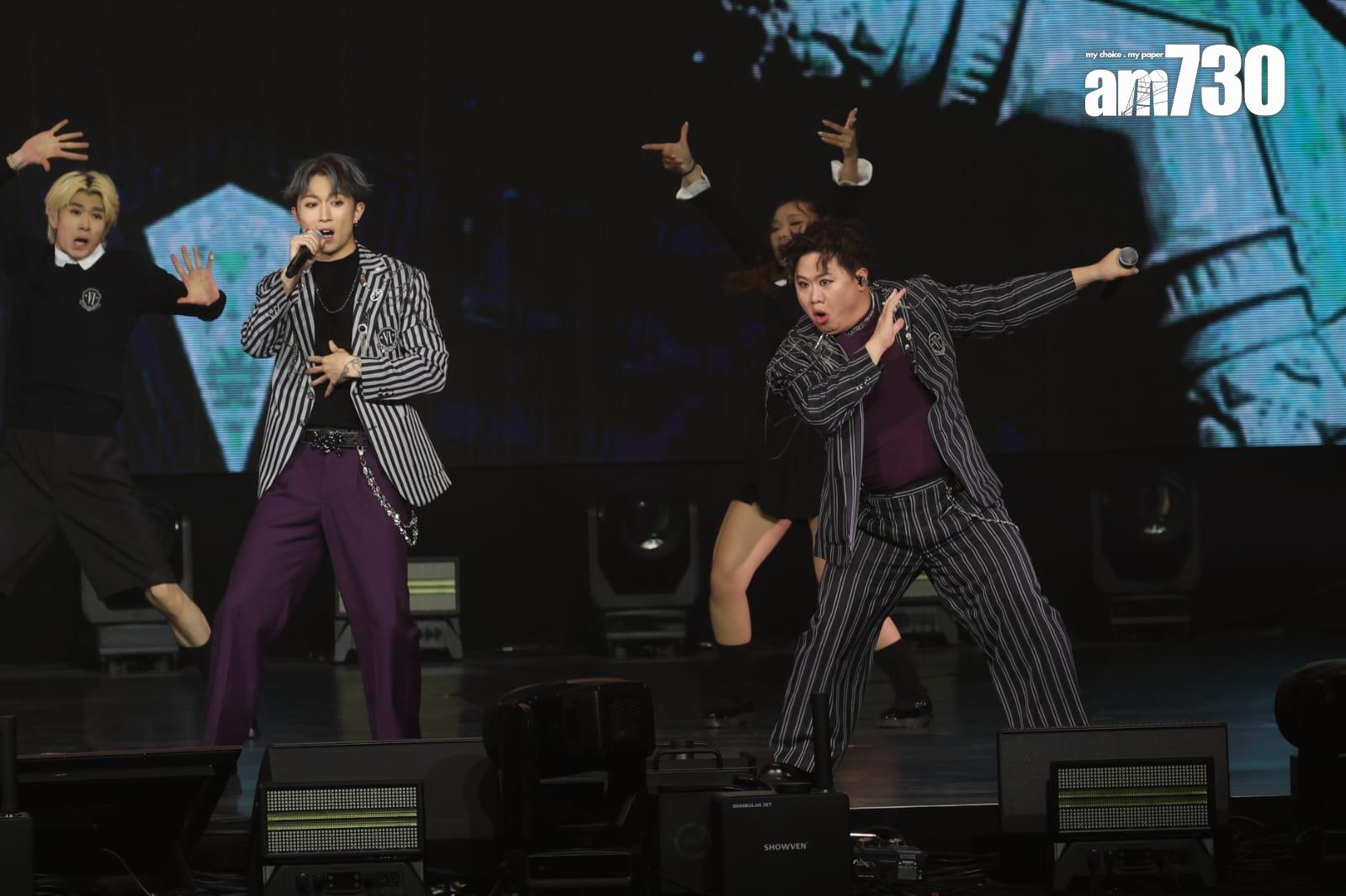 肥仔@ERROR與Teller王偉俊的表演,大獲好評。(周令知攝)