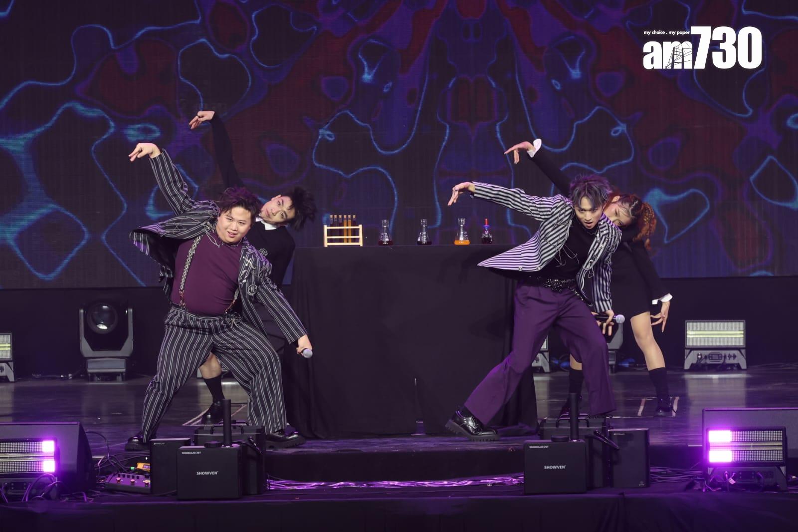 肥仔@ERROR與Teller王偉俊的表演,大獲好評。(周令知攝)