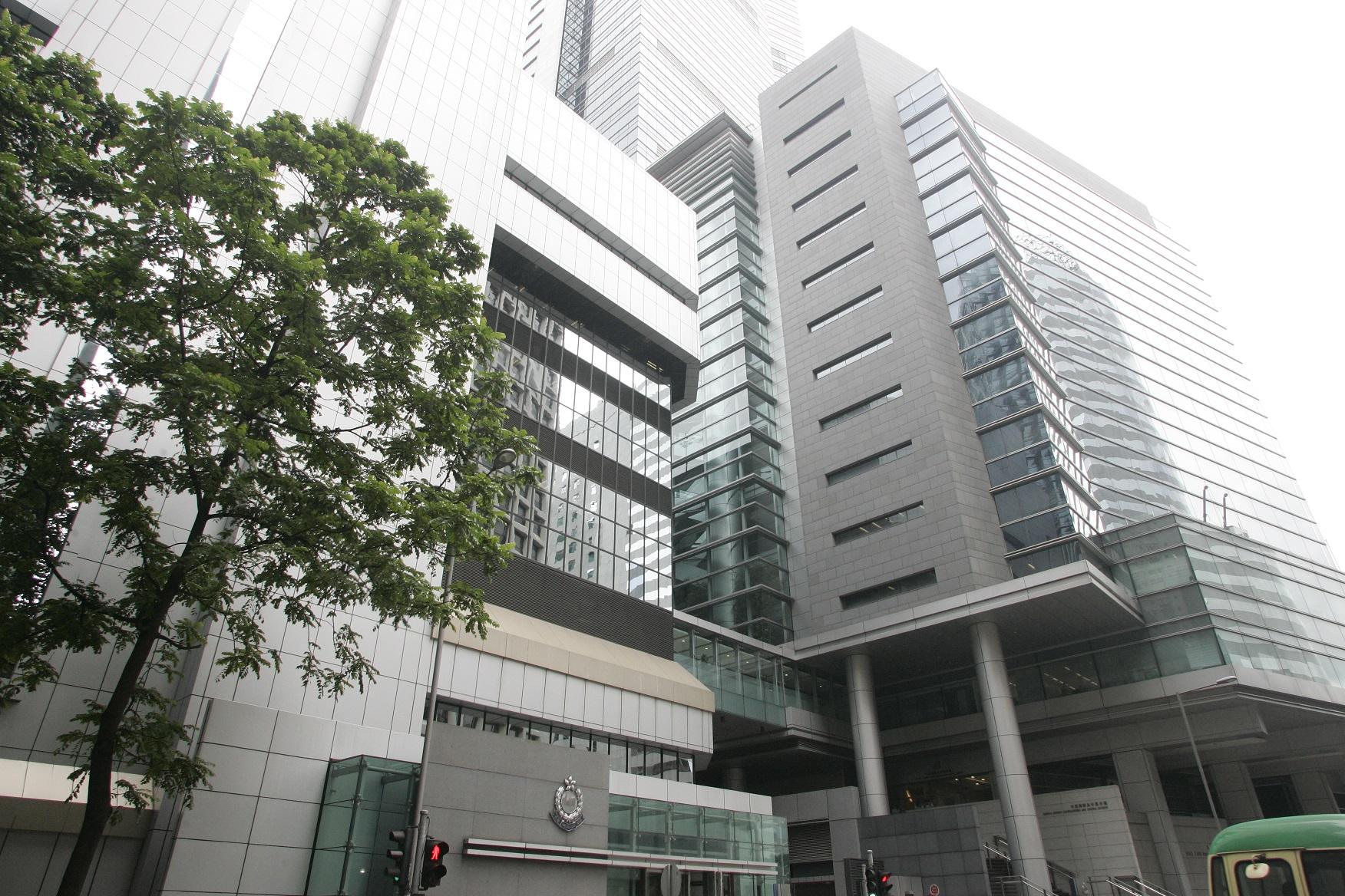 灣仔警察總部。(資料圖片／鍾式明攝)