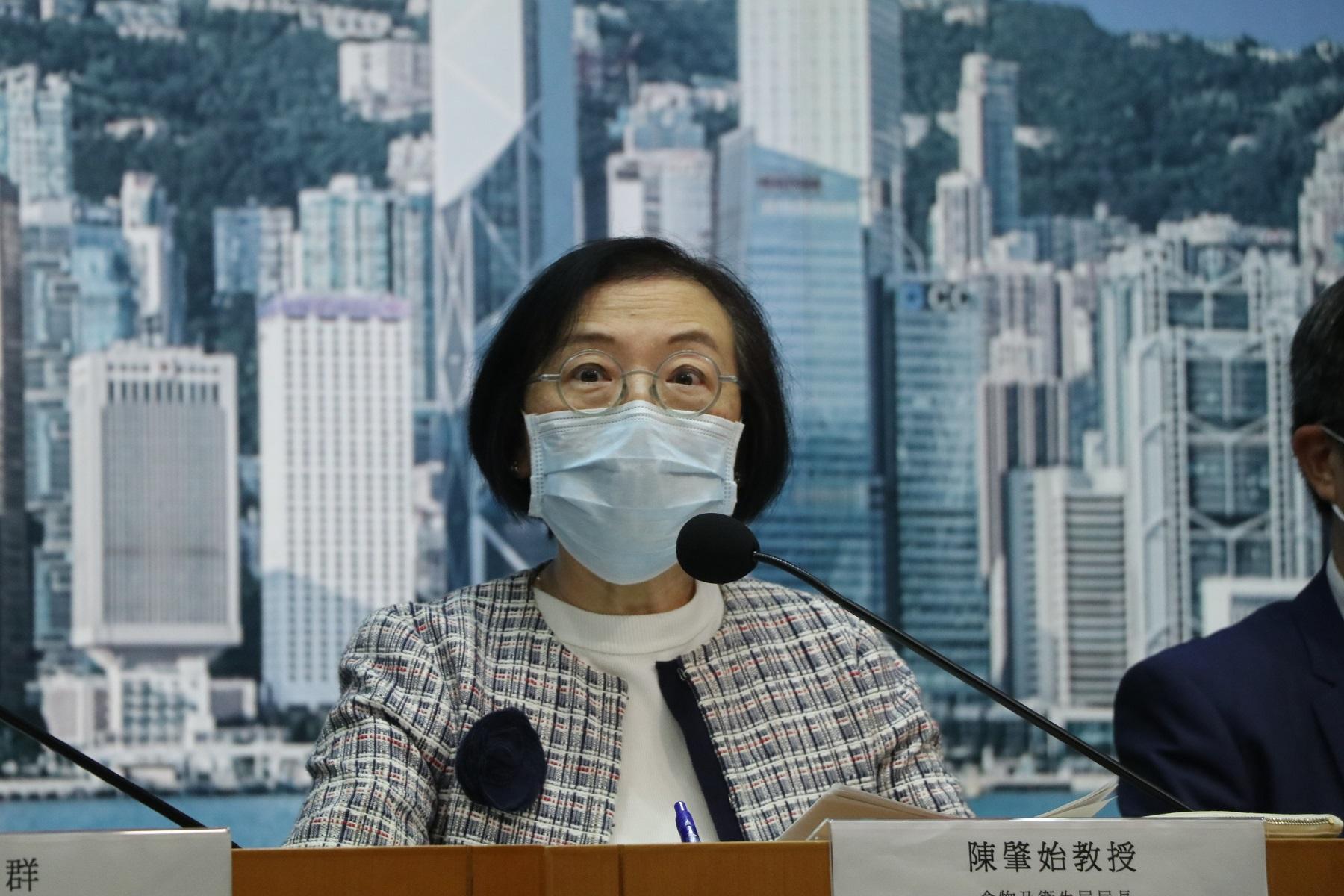 食物及衛生局長陳肇始。(資料圖片／林俊源攝)