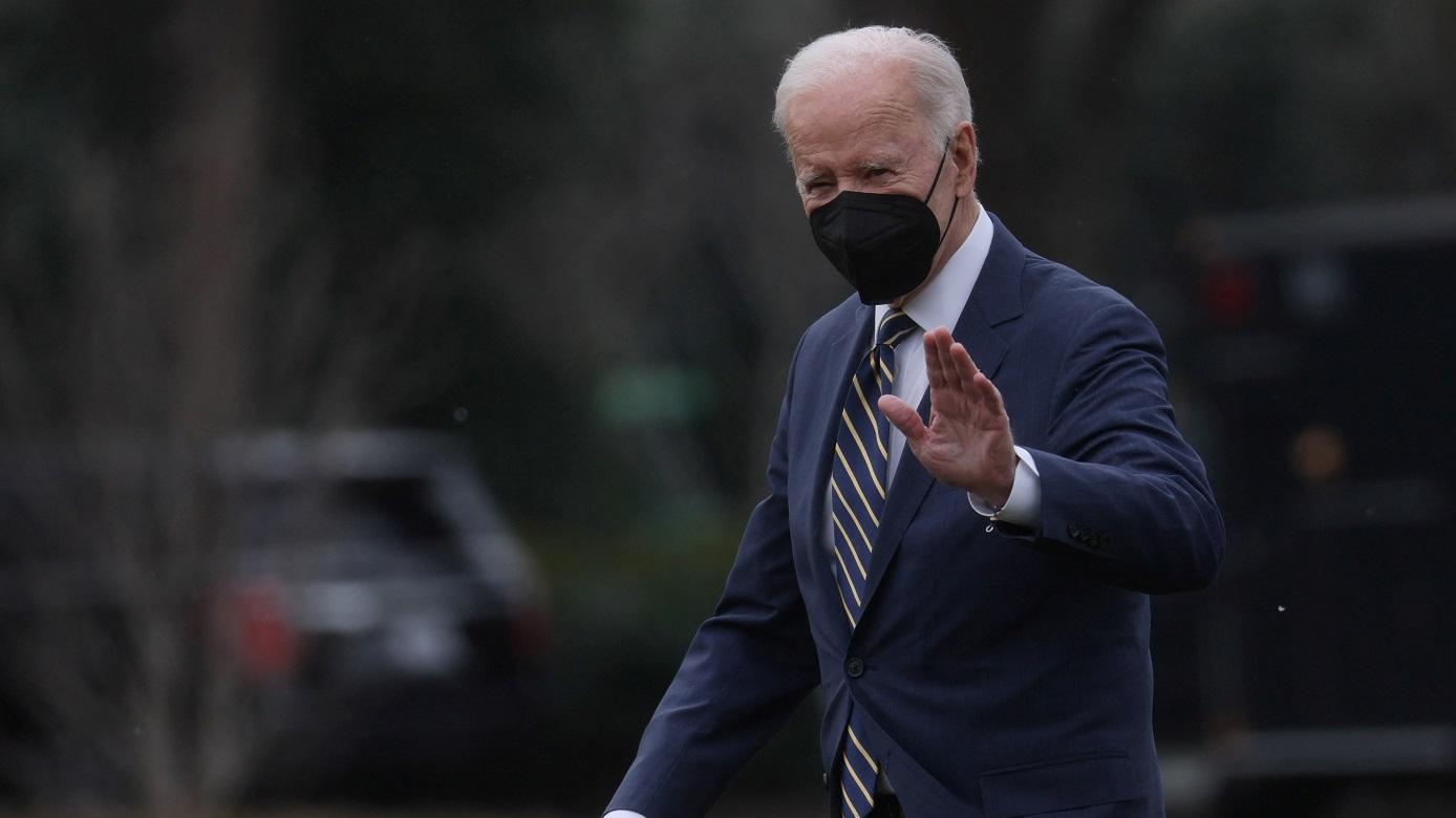 美國總統拜登日前