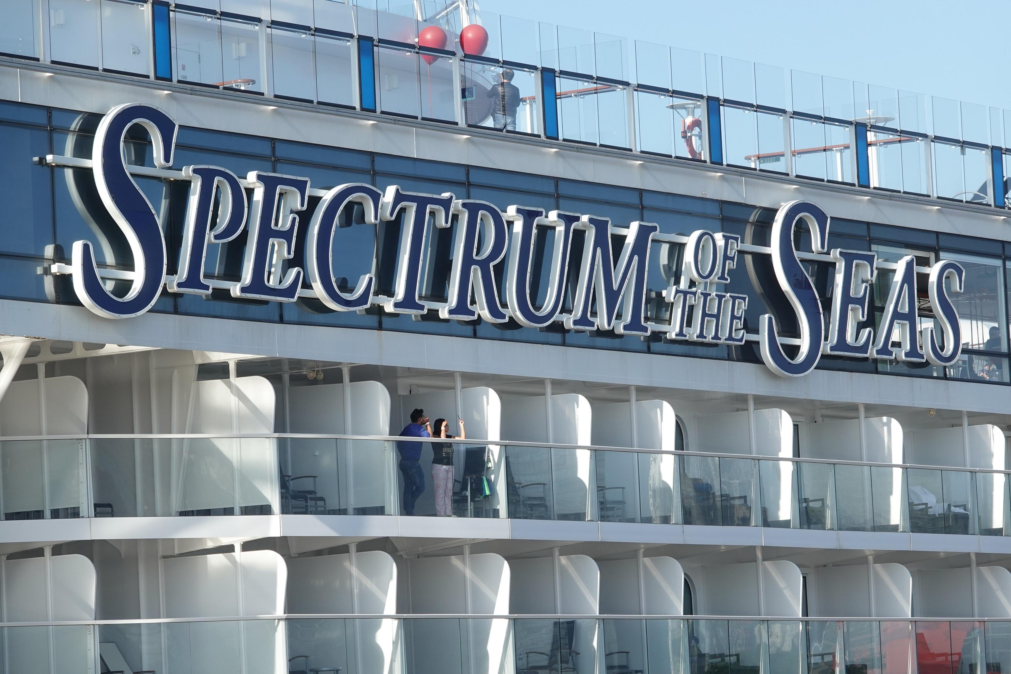 海洋光譜號早前有密切接觸者，需要提早返航。(資料圖片／陳奕釗攝)