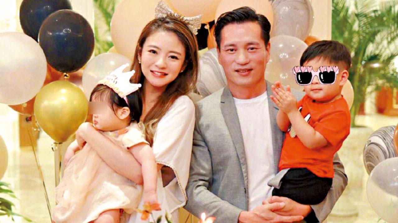 陳榮煉與安以軒育有一對子女。(互聯網)