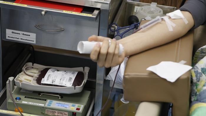 紅十字會呼籲市民在農曆新年假期間踴躍捐血。(資料圖片)