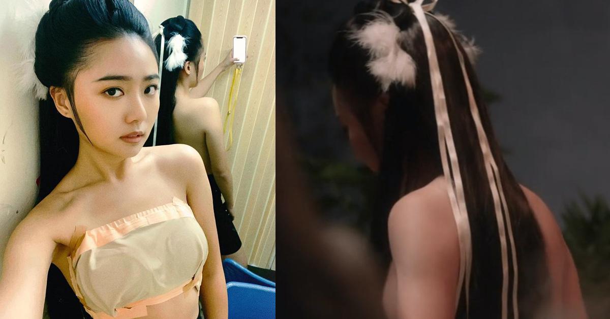 青春不要臉｜戴祖儀公開半裸露背秘密 晒波邊全靠牛皮膠紙