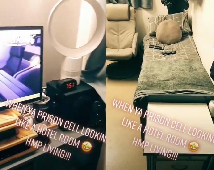 監倉「家具」齊備，驟眼看來，還以為是旅館房間。(互聯網)