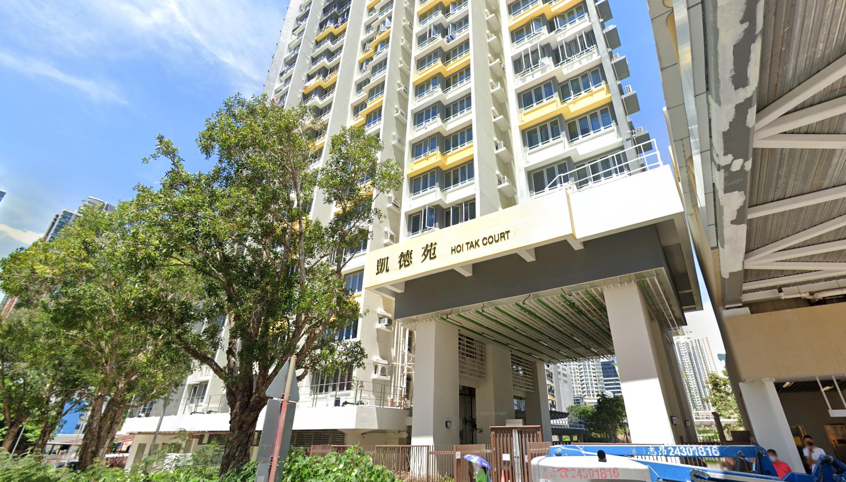 男童居住的凱德苑，曾被納入強制檢測大廈名單內。(資料圖片)