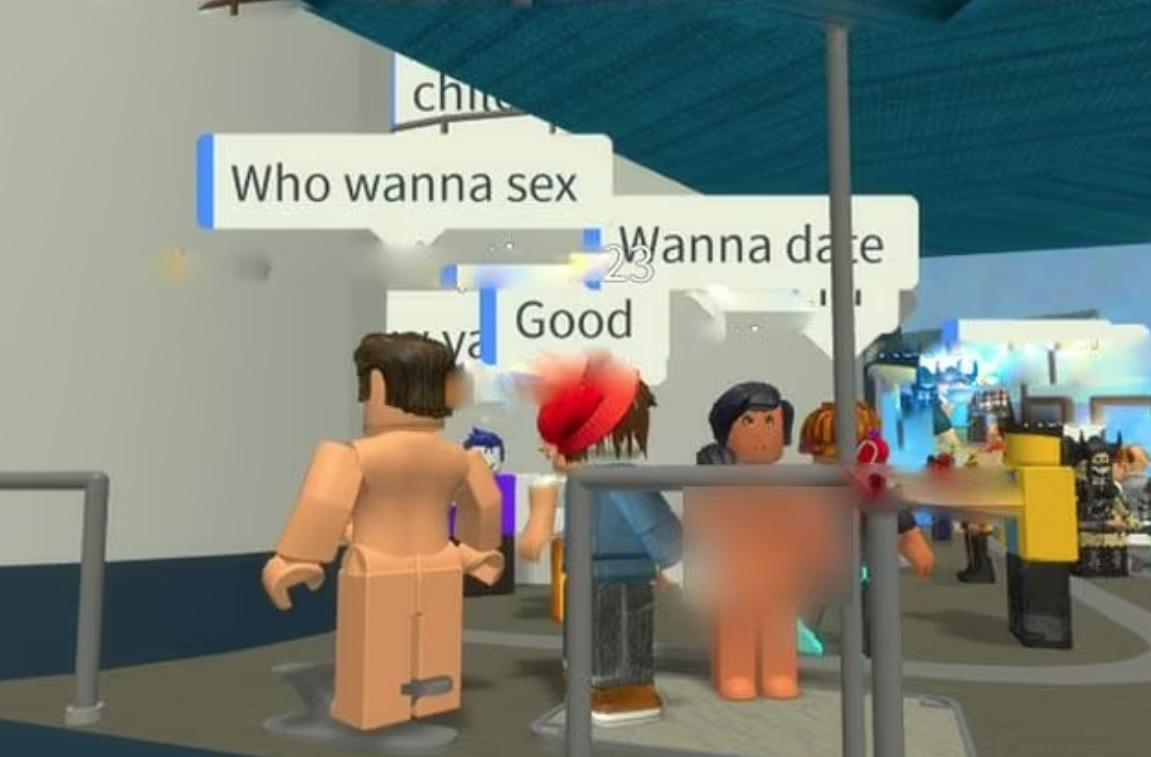 遊戲有全裸「人仔」，對話方塊也涉及性愛內容。(互聯網)