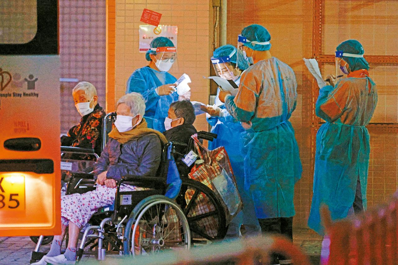 變陣抗疫 單日確診倍增614宗 密切接觸者「坐家監」 竹篙灣收輕症患者