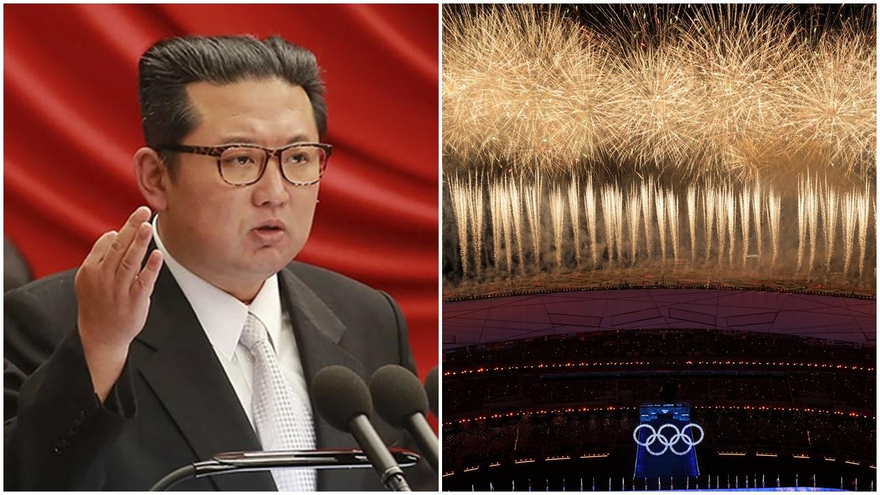 金正恩祝賀北京冬奧成功，指中韓共抗美國威脅。(資料圖片)