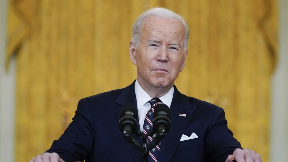 拜登宣布制裁俄羅斯，美俄外長會面告吹。(AP)