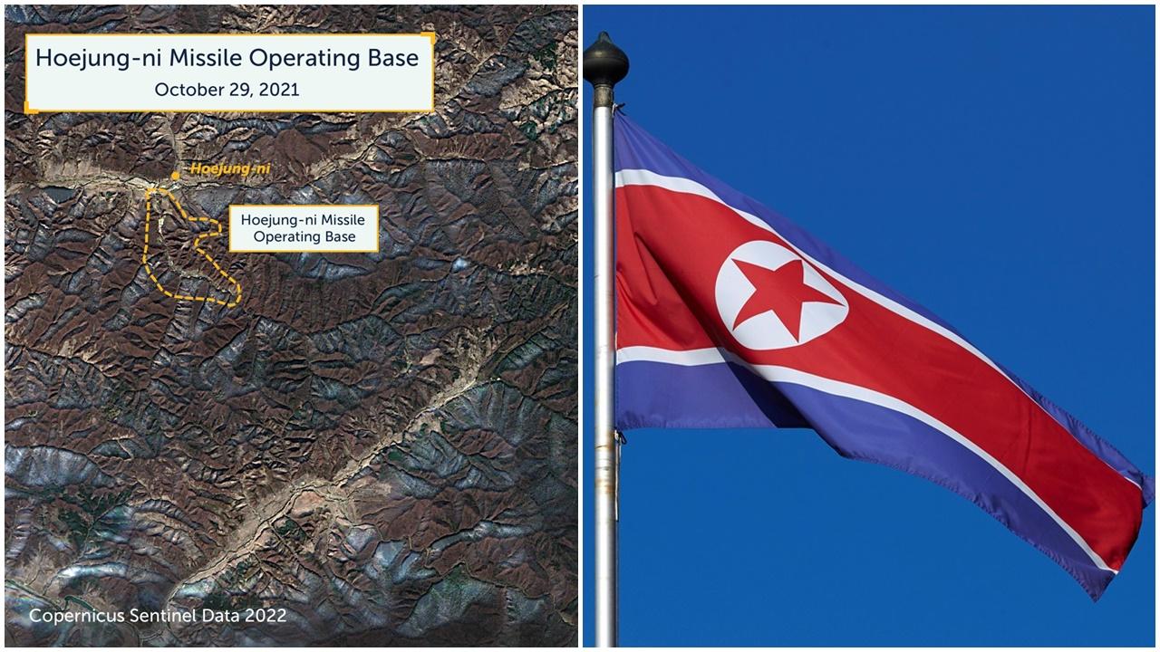 美智庫：北韓設洲際彈道導彈基地，距離中國僅25公里。(網上圖片)