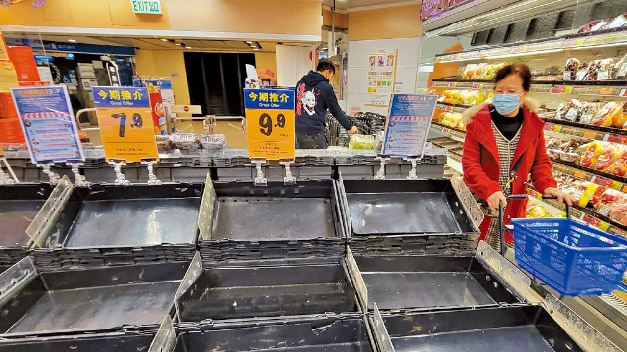 有待回落｜跨境司機深圳確診菜價高企 政府派檢測包順暢貨運