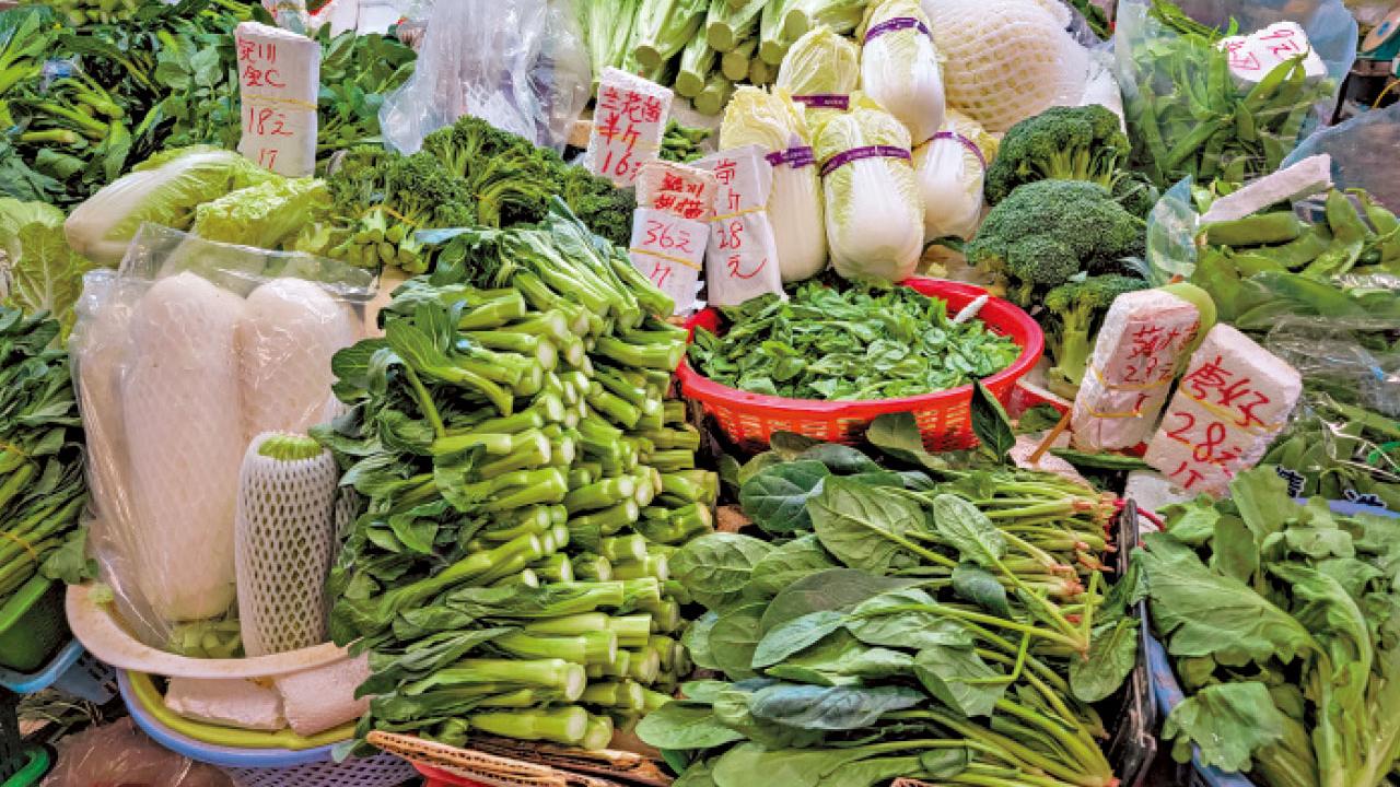 供港蔬菜回復平日七成 菜販︰運輸成本貴影響菜價