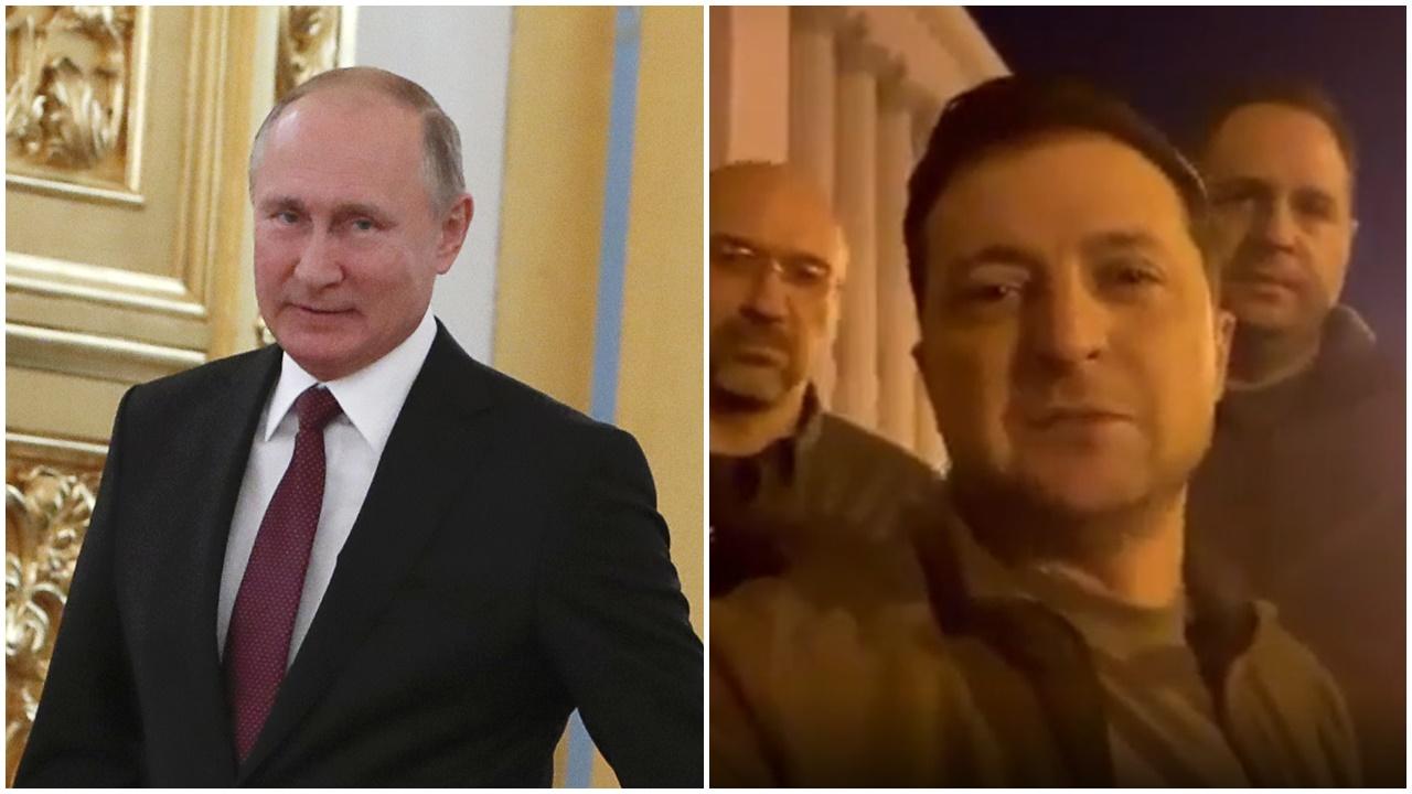 普京籲烏軍推翻澤連斯基，烏方指雙方正就談判地點磋商。(AP/網上圖片)