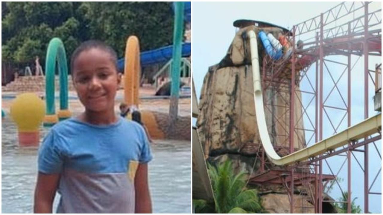 滑水道維修，8歲男童滑到中途直墮14米身亡。(網上圖片)