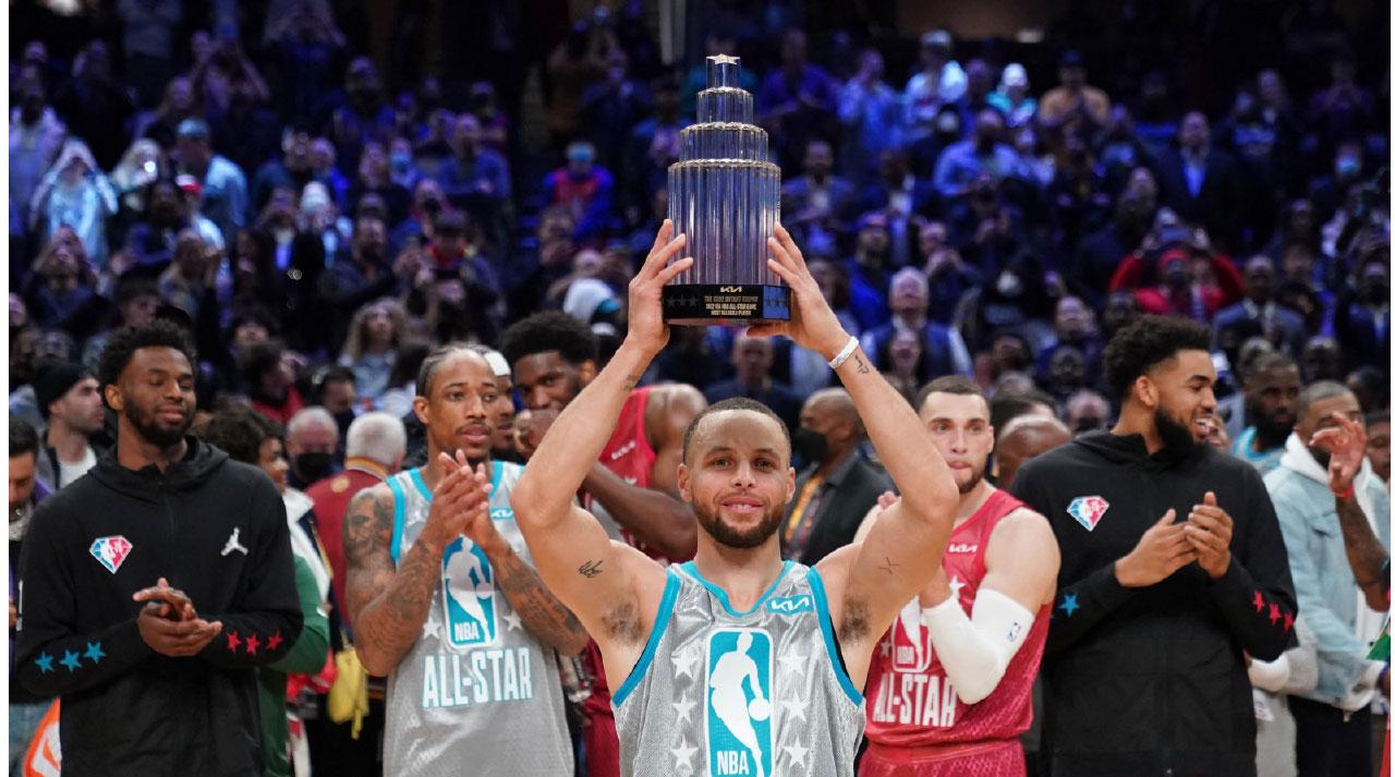 NBA｜咖喱仔轟50分威盡明星賽