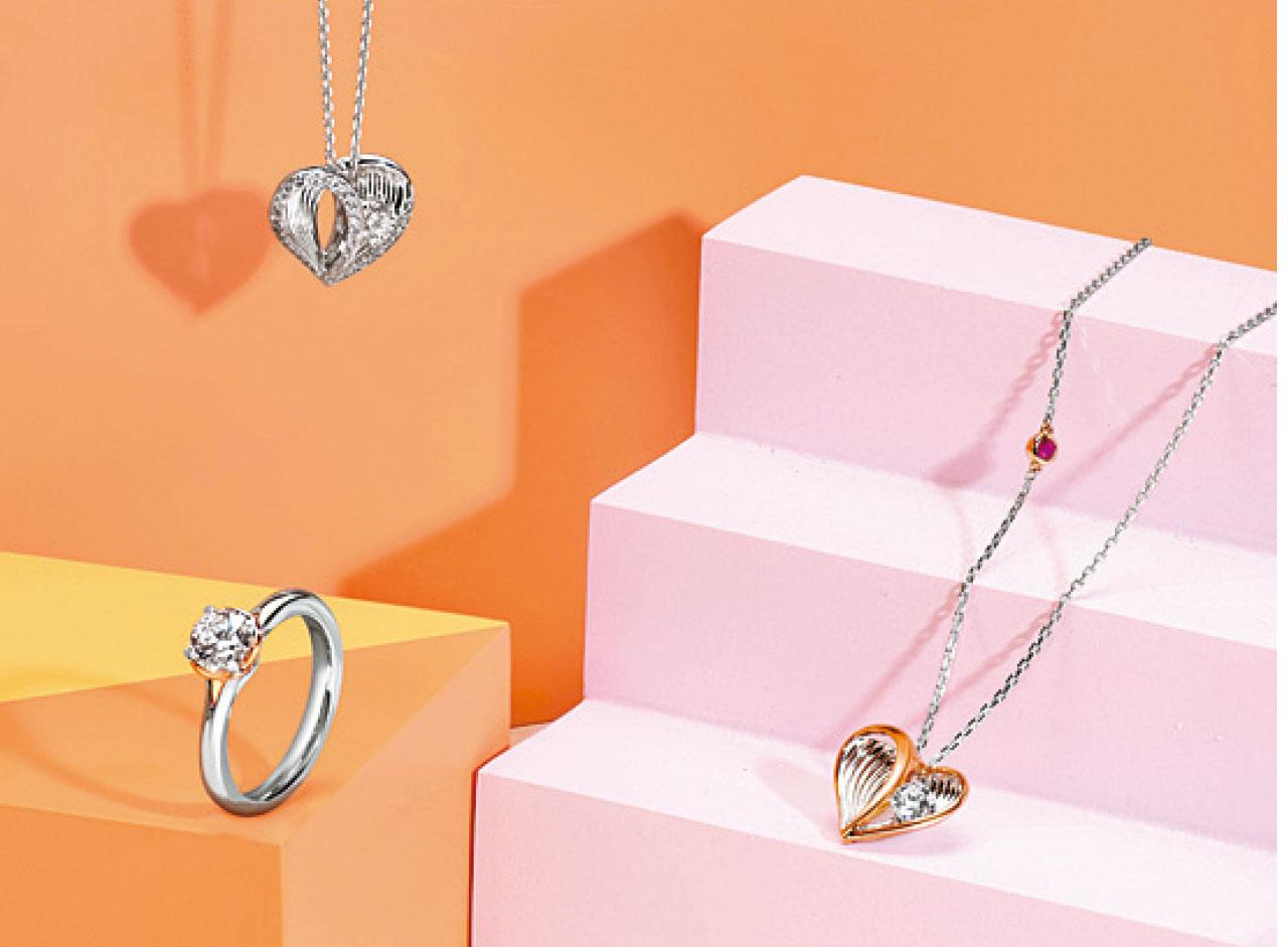 周大福定2022.2.22為Twosday 限量專款系列閃亮登場