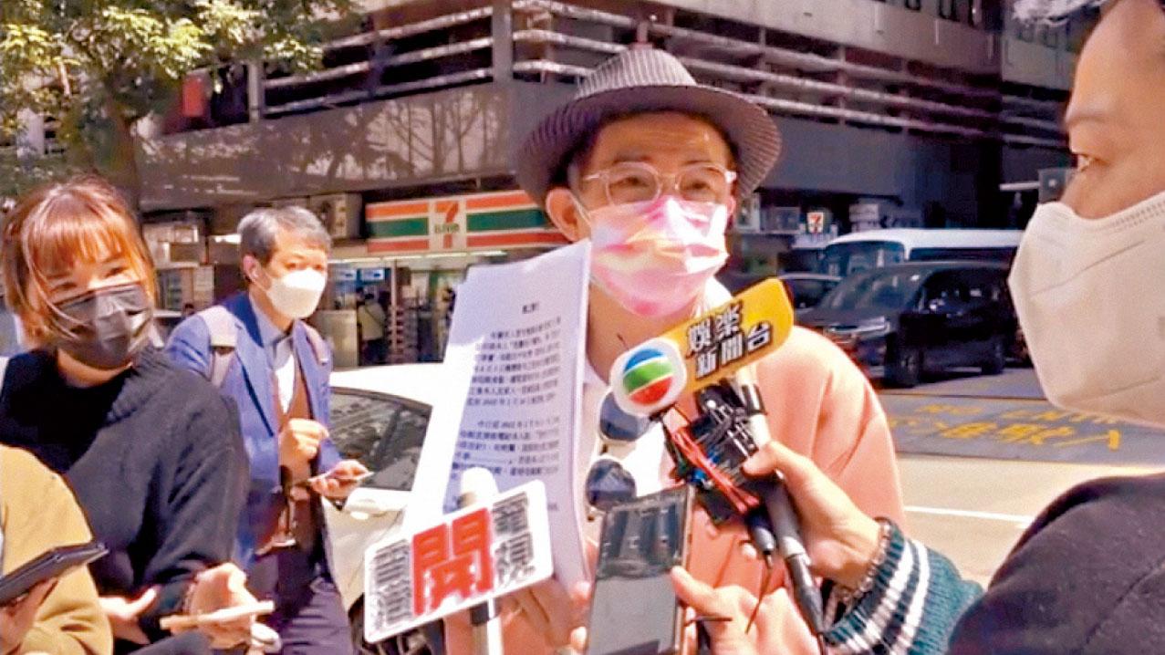 梅啟明稱姪兒操控梅媽