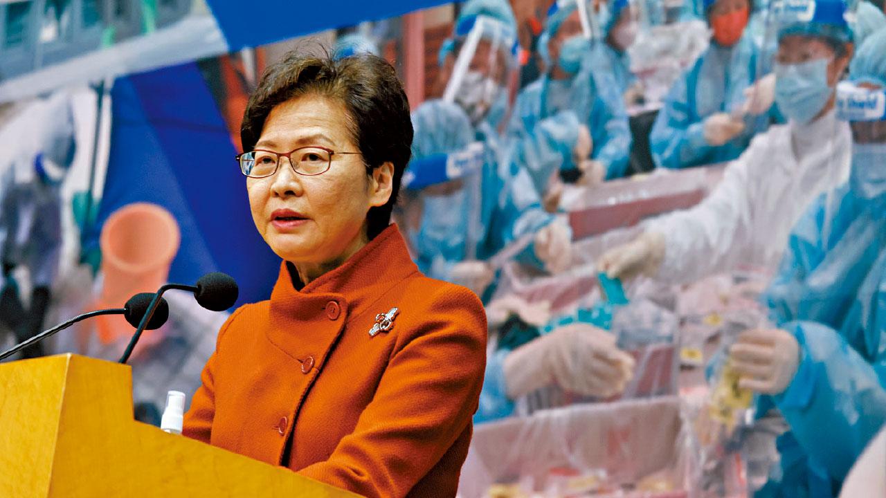 防疫抗疫｜購1億套快速檢測包 徵用3千公屋作隔離