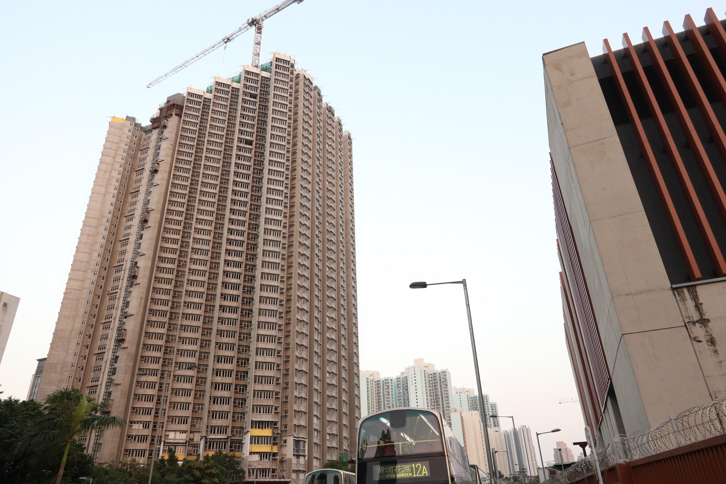 長沙灣凱德苑。(資料圖片／鍾式明攝)