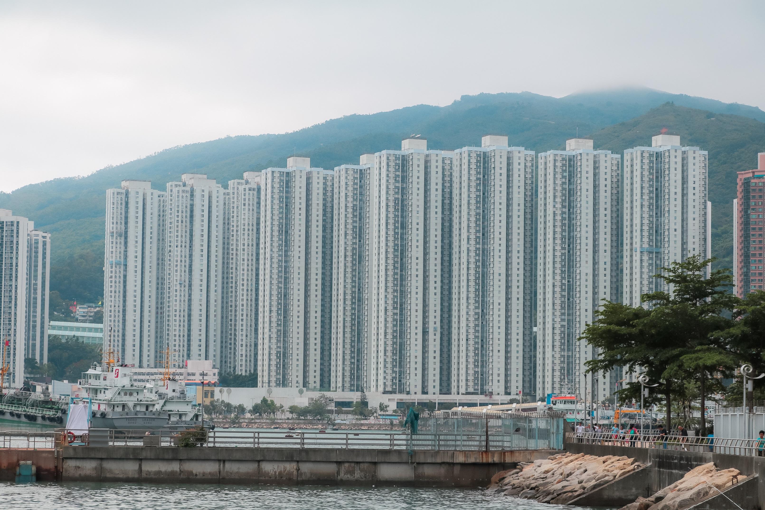 荃灣麗城花園。(資料圖片／莊振邦攝)
