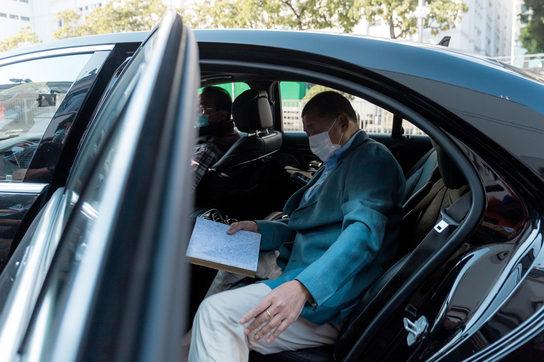 壹傳媒創辦人黎智英。(資料圖片／莊振邦攝)