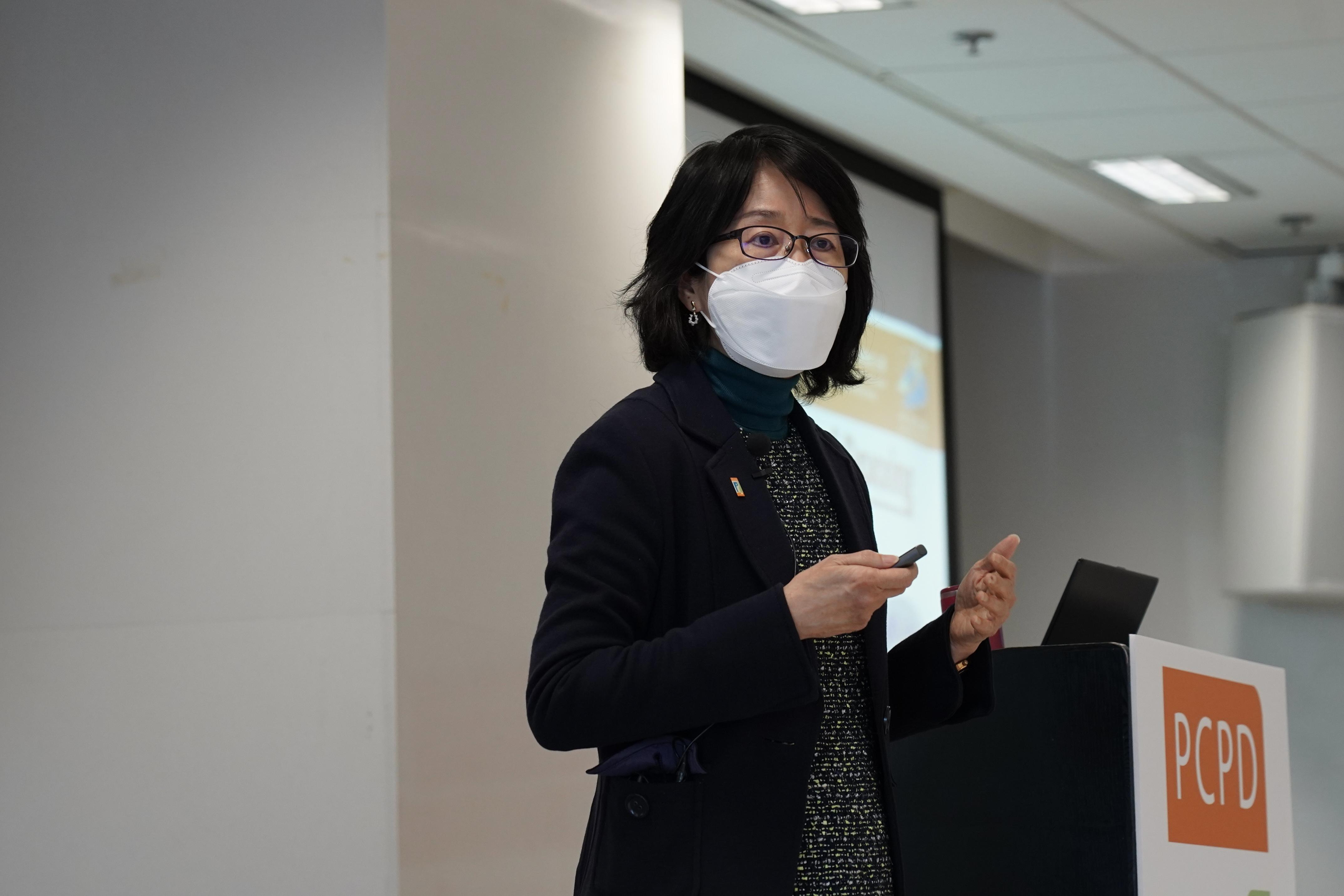 個人資料私隱專員鍾麗玲。(資料圖片)