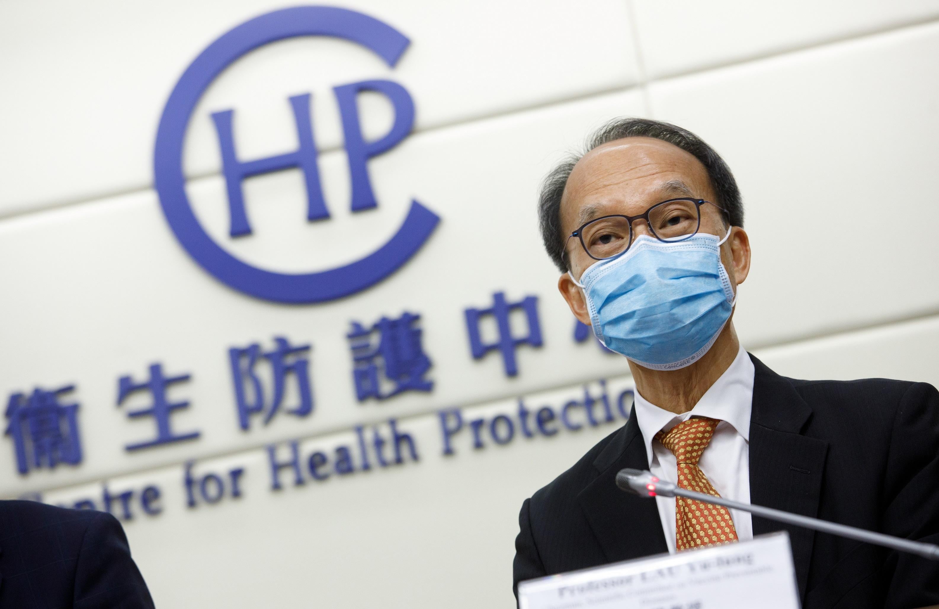 衛生署轄下疫苗可預防疾病科學委員會主席劉宇隆。(資料圖片／蘇文傑攝)