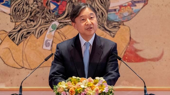 日本德仁天皇今日62歲生日，在皇宮發表講話。(路透社)