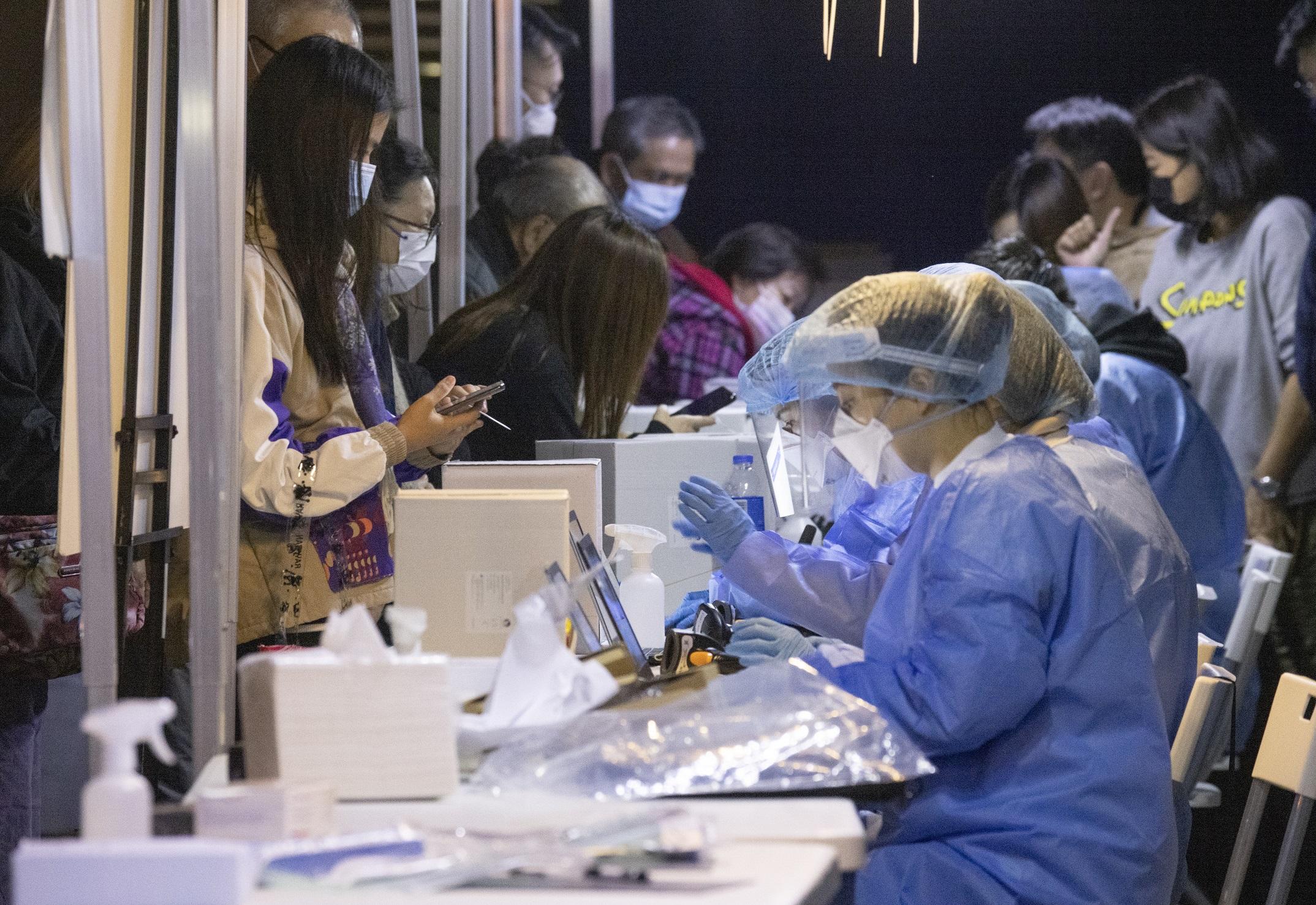 相關人士需要接受強制檢測。(資料圖片／蘇文傑攝)