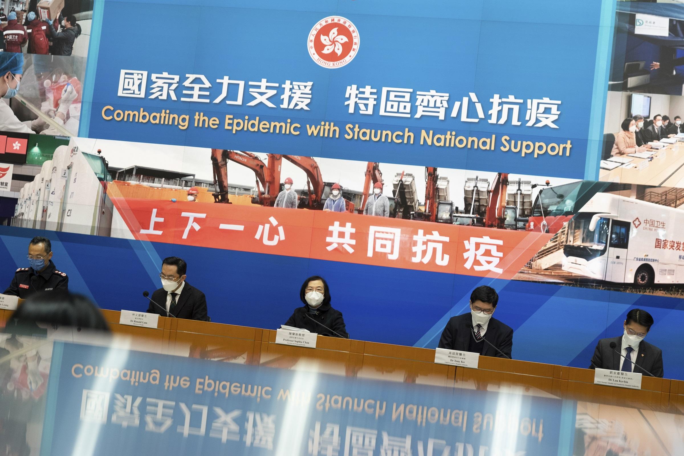 周六疫情記者會公布的陽性檢測數字沒有大幅飆升。(資料圖片)