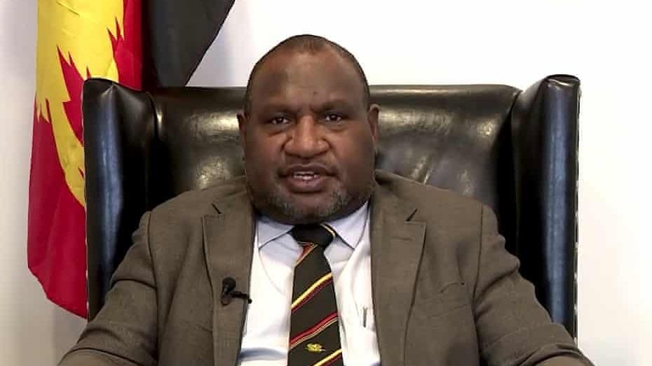 巴布亞新幾內亞總理抵北京後驗出確診新冠肺炎，周日已回國隔離。(資料圖片)