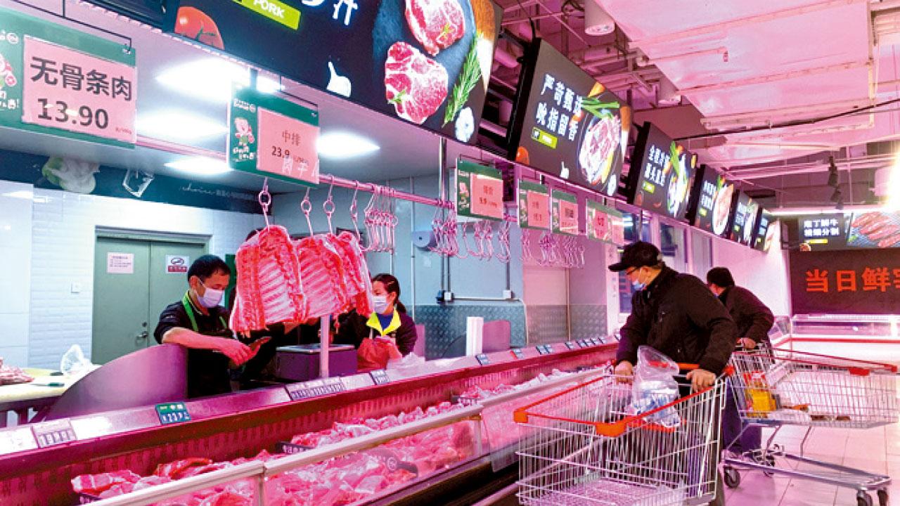 豬肉價續跌 內地上月通脹放緩至0.9%