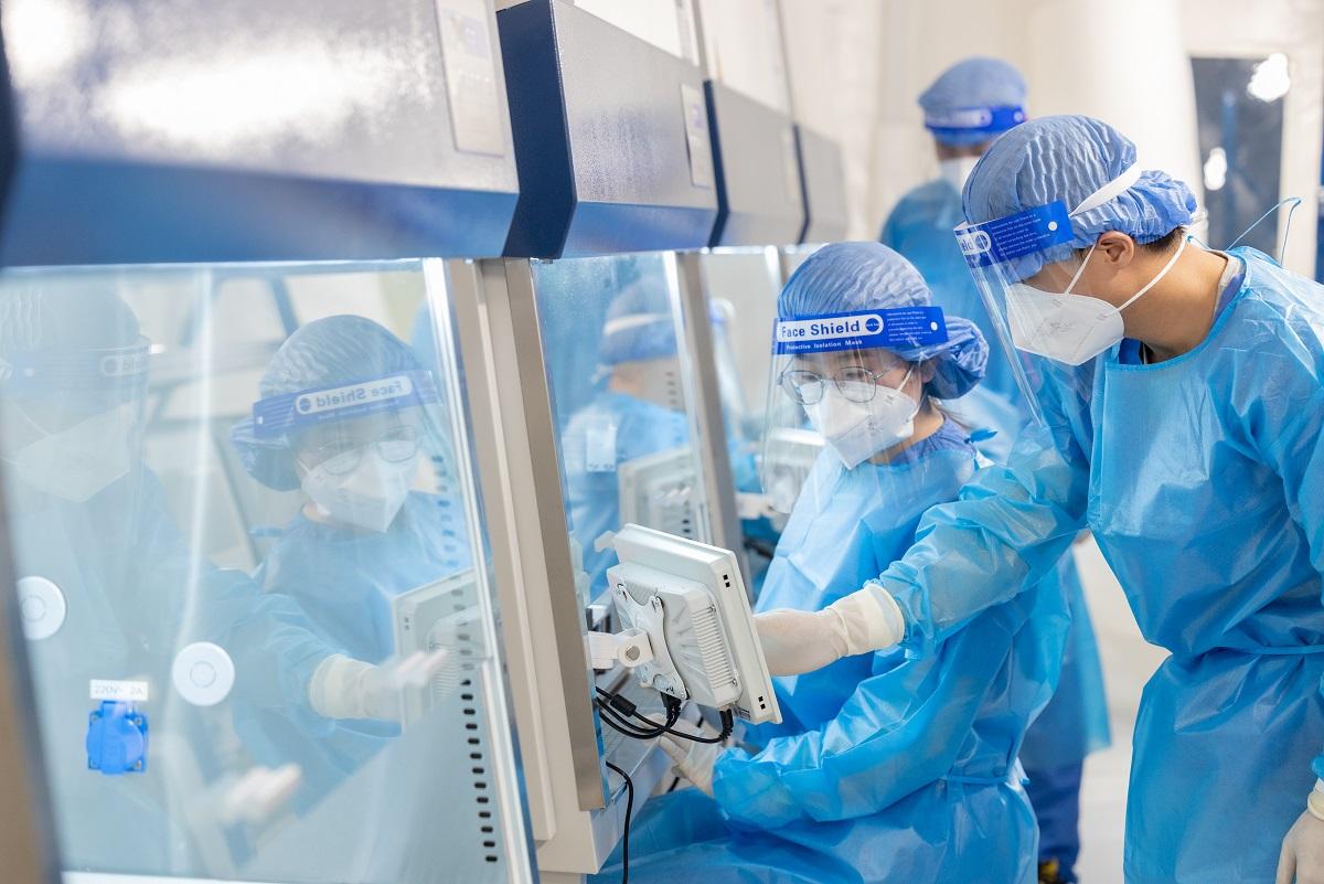 「凱旋號」氣膜實驗室內部情況。(中心提供)