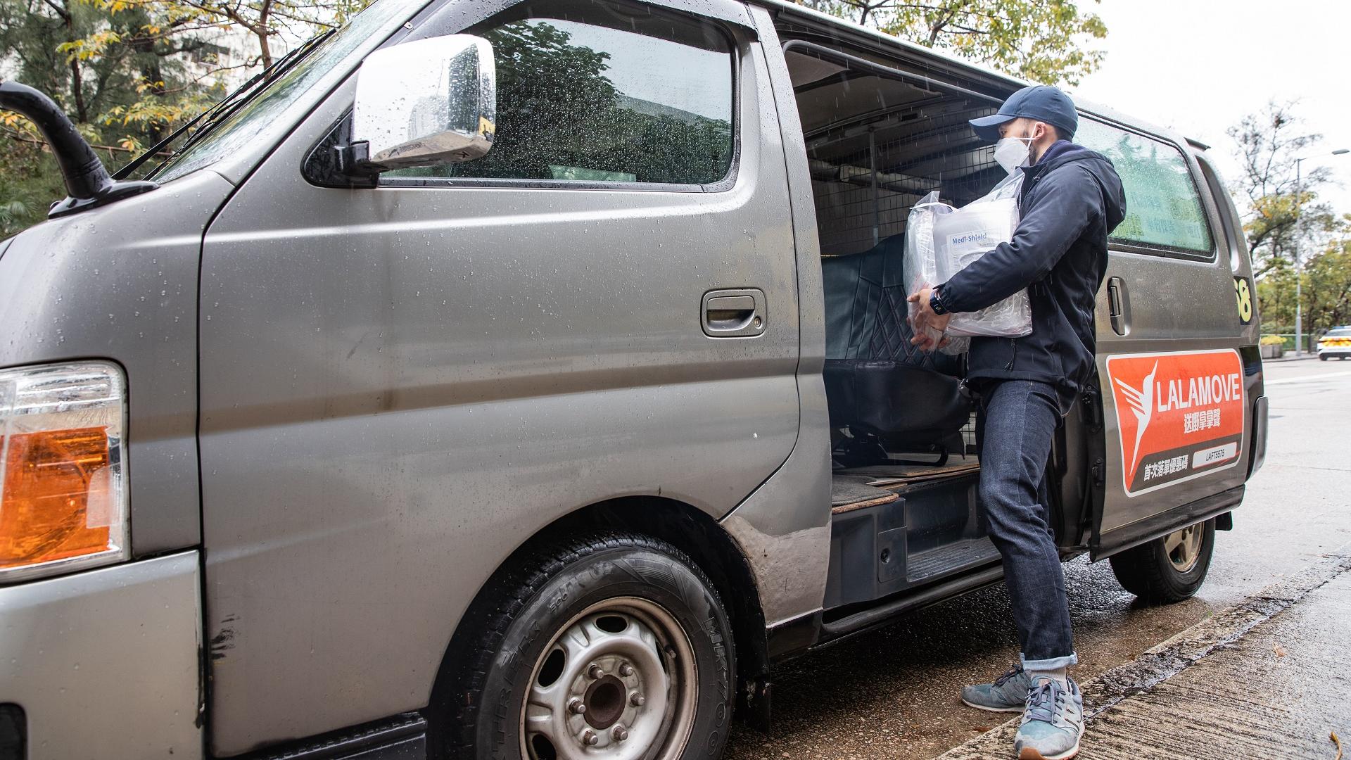 抗疫嗱嗱聲丨Lalamove一周為逾50社福機構 免費運送2萬件防疫物資