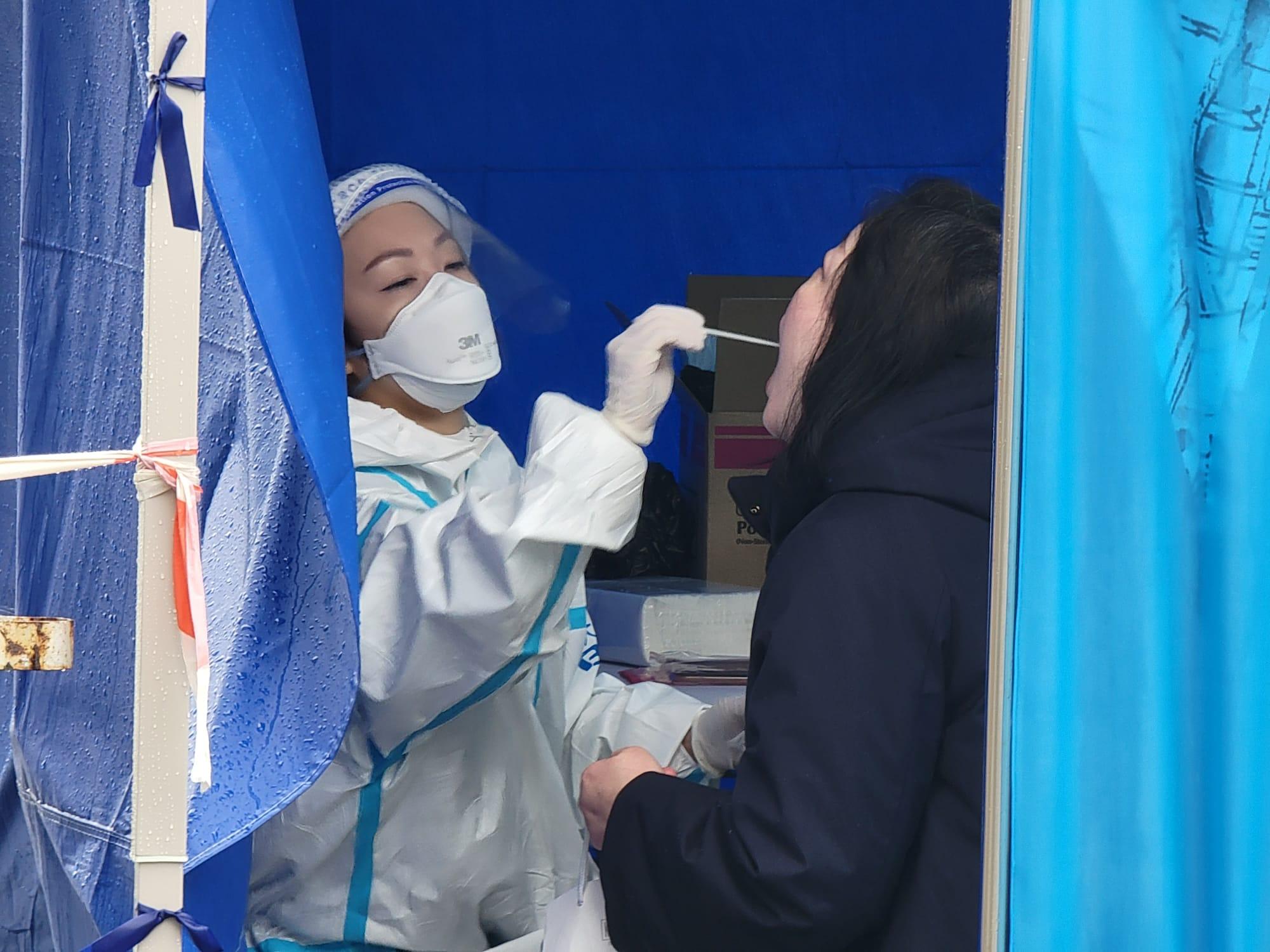 新冠肺炎, 檢測站, 採樣站