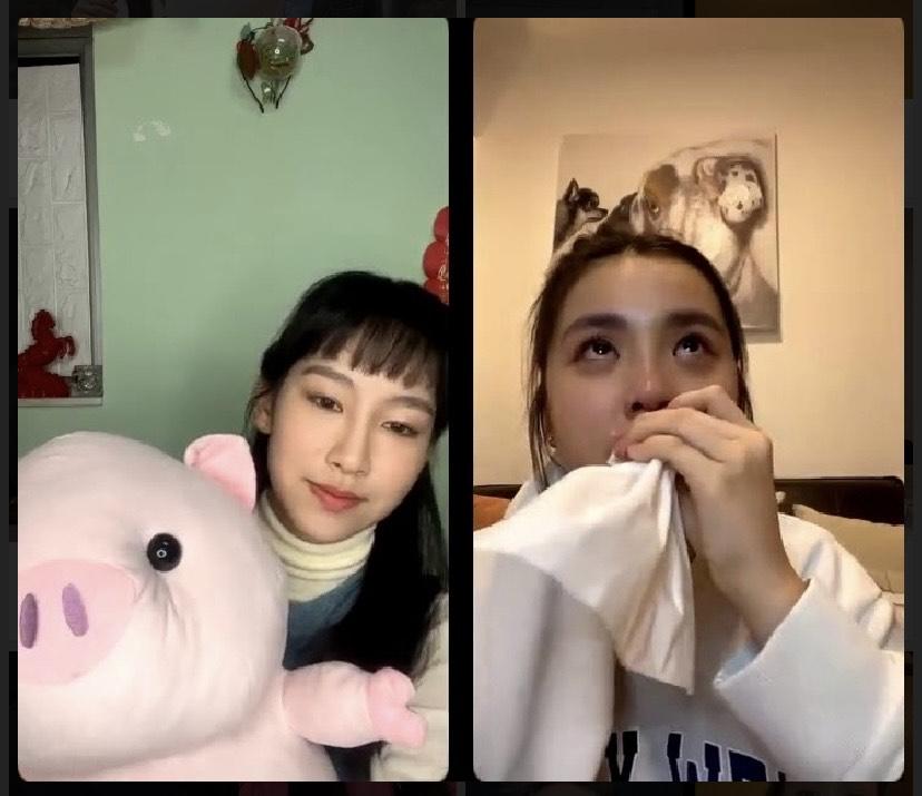 Chantel喊到眼紅紅。