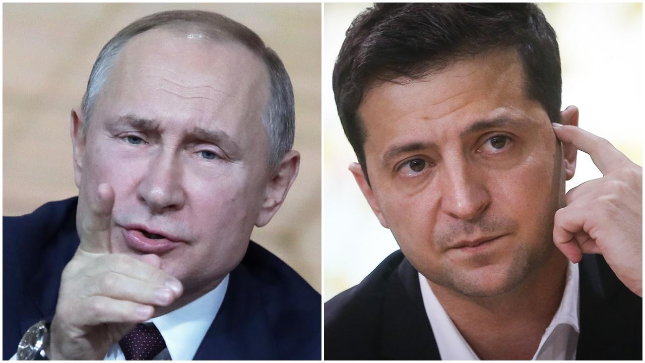 普京據報知澤連斯基藏身位置。(資料圖片)