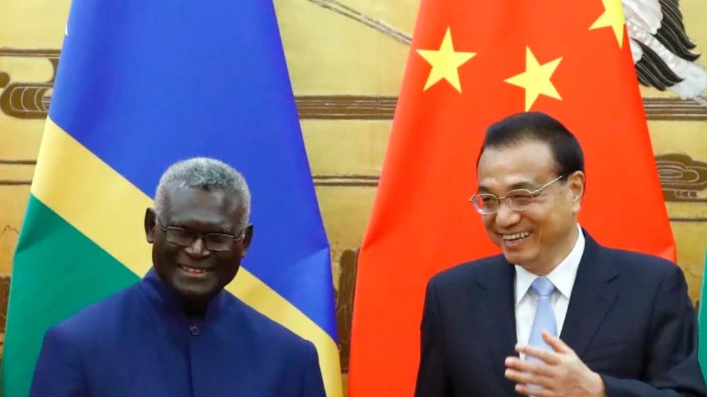 所羅門總理：無意要求中國建軍事基地，不會選邊站隊。(資料圖片)